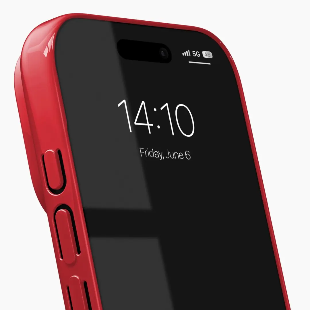 iDeal of Sweden Slim Case iPhone 18/17 Pro - Power Red - MagSafe - afbeelding 3 van 4