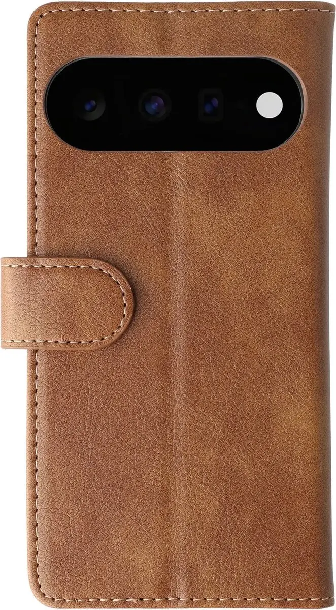 Rosso Element Wallet Book Case Google Pixel 11 - 3 Pasjes - Bruin - afbeelding 3 van 6