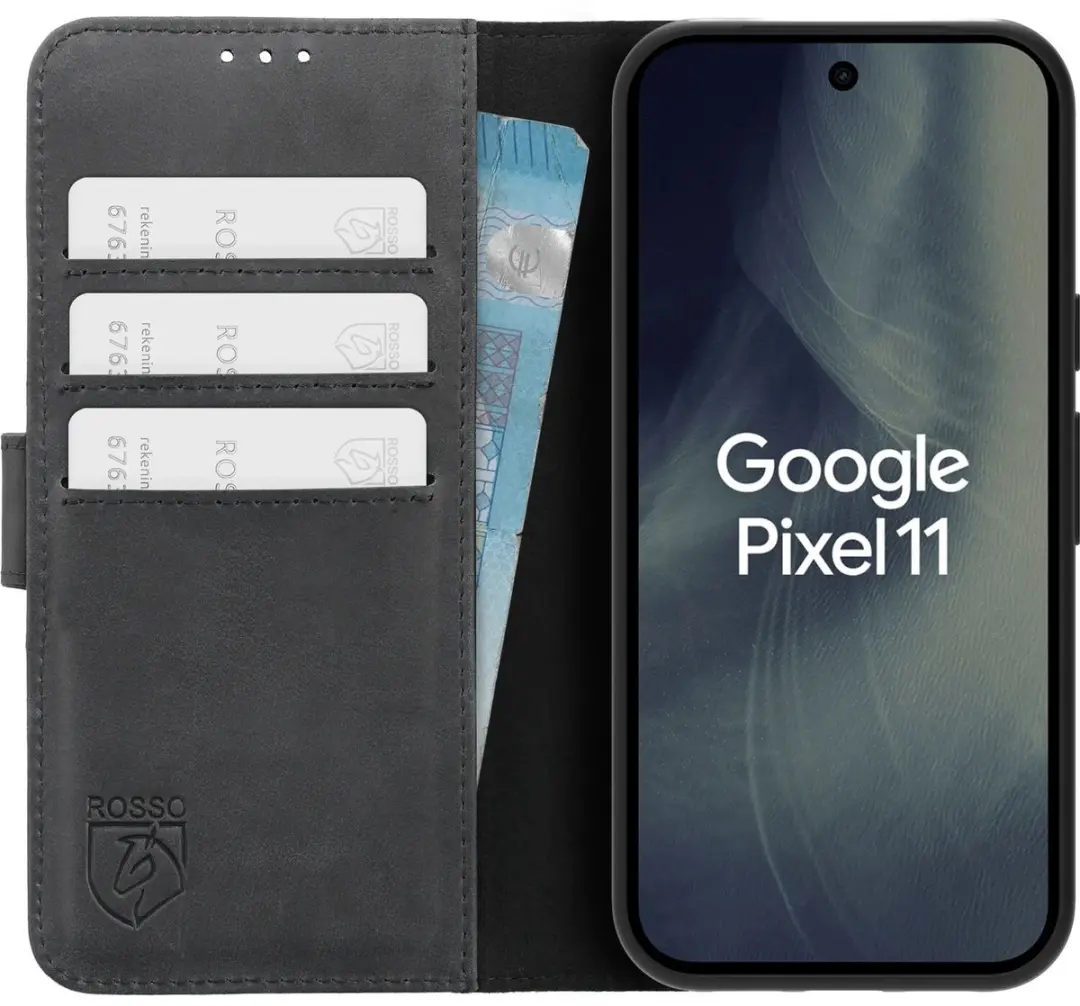 Rosso Deluxe Echt Leer Hoesje Pixel 11