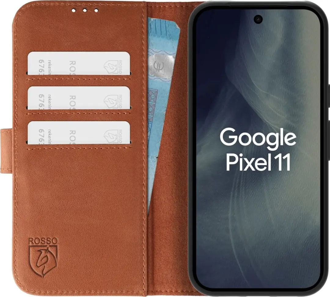 Rosso Deluxe Echt Leer Hoesje Pixel 11