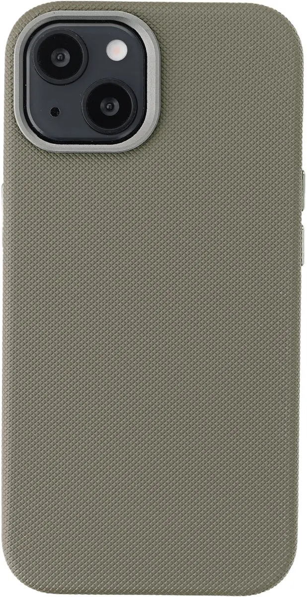 Accezz iPhone 15 MagSafe Hoesje Donkergrijs