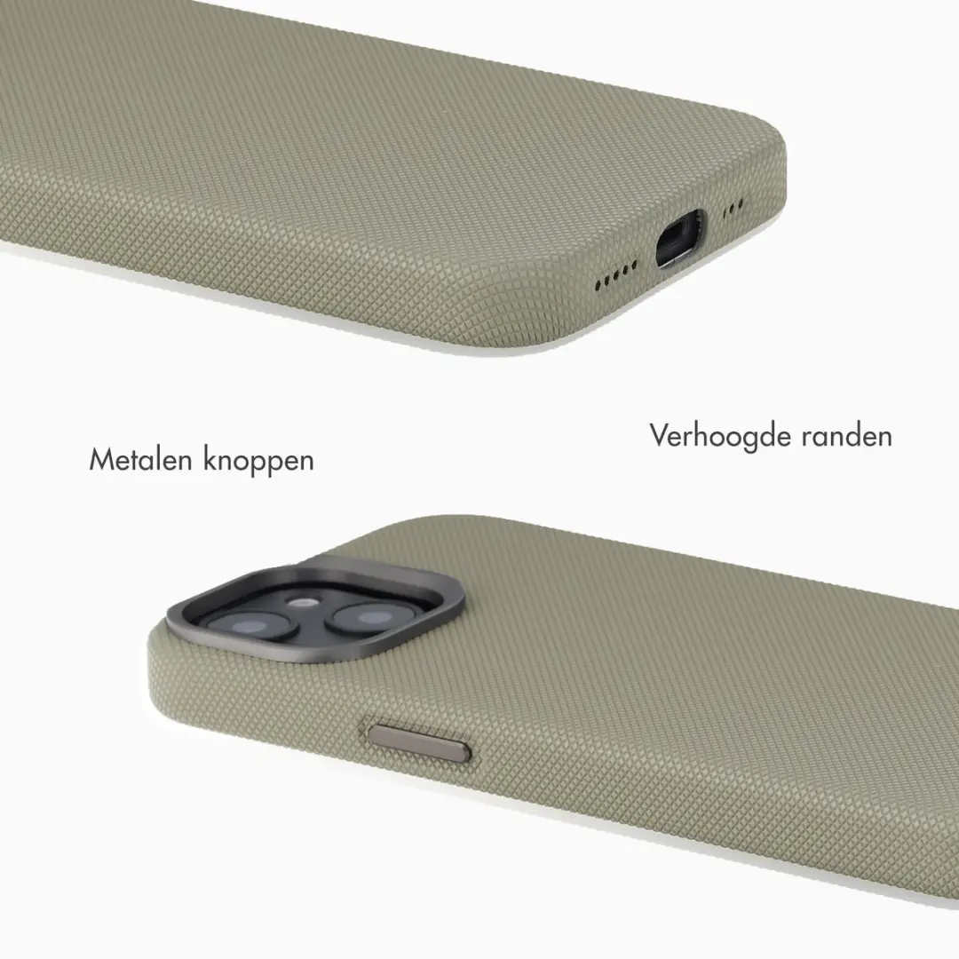 Accezz iPhone 15 MagSafe Hoesje Donkergrijs - afbeelding 3 van 6