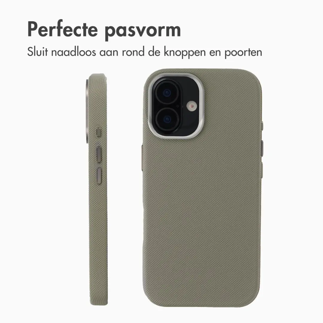Accezz iPhone 16 MagSafe Hoesje - Donkergrijs - afbeelding 4 van 6