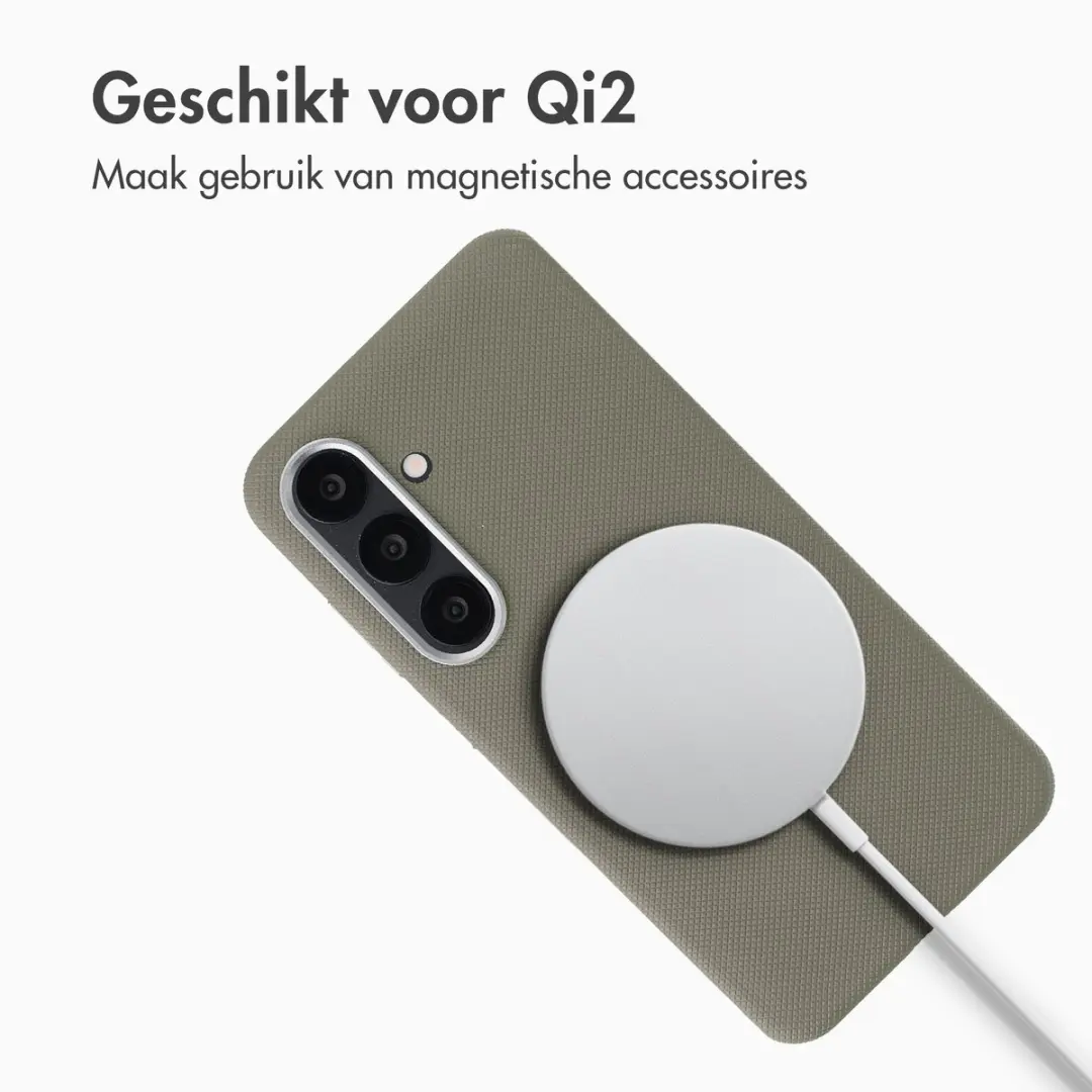 Accezz Hoesje Samsung Galaxy S24/S25 - Donkergrijs - MagSafe - afbeelding 2 van 6