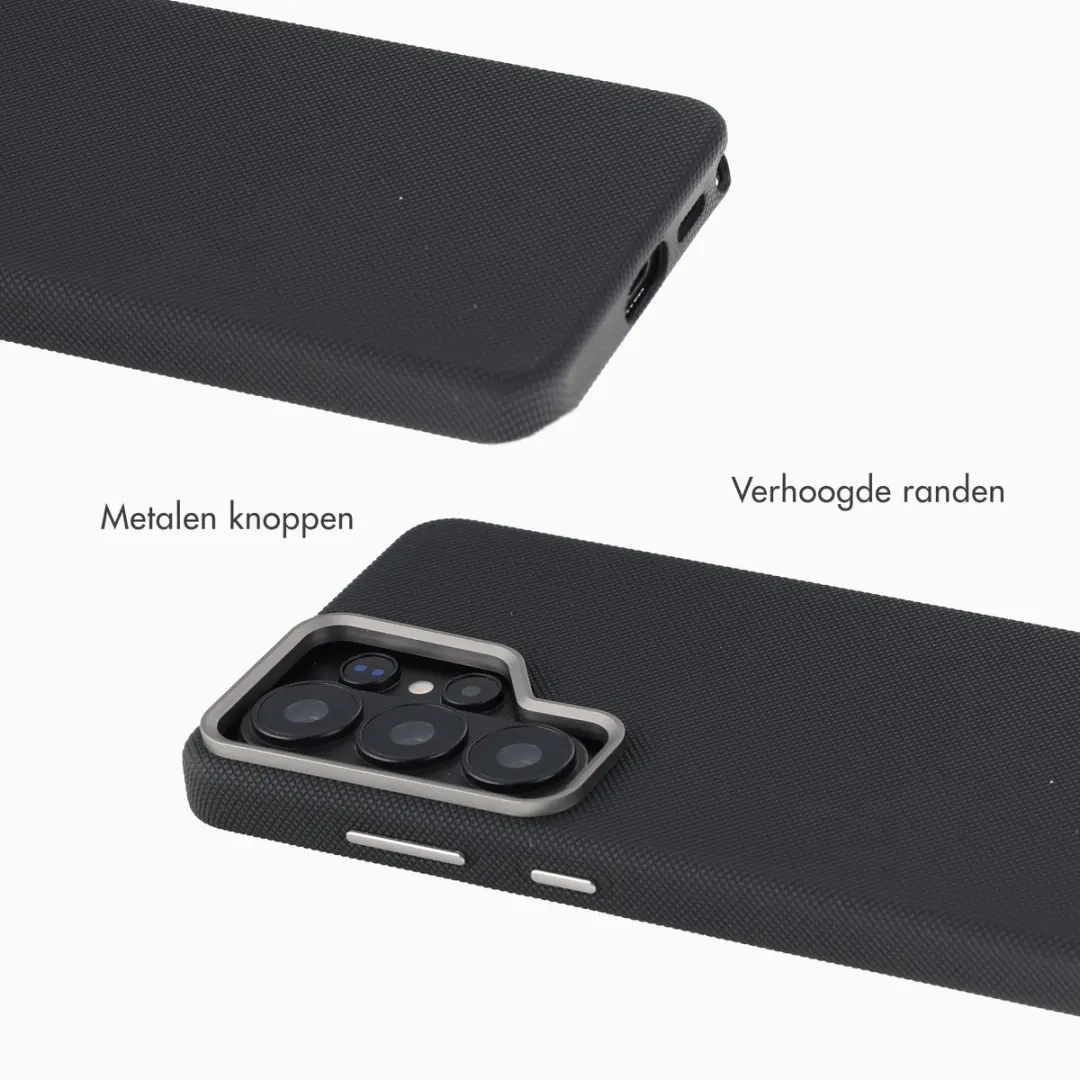Accezz Hoesje Samsung Galaxy S26 Ultra - Magnetische Ring - Zwart - afbeelding 3 van 6