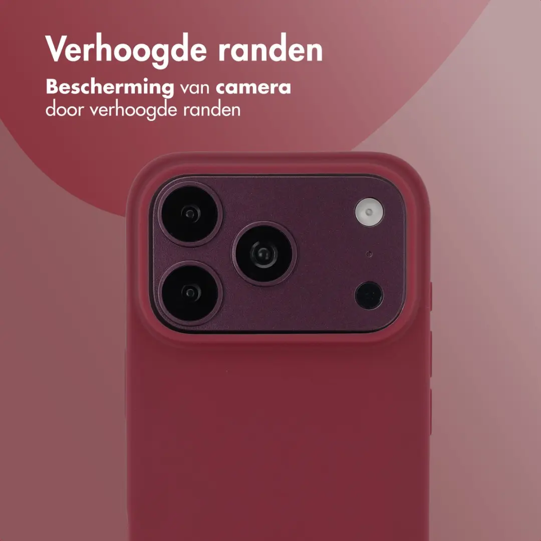 imoshion Hoesje iPhone 18/17 Pro - Bordeaux - afbeelding 3 van 5