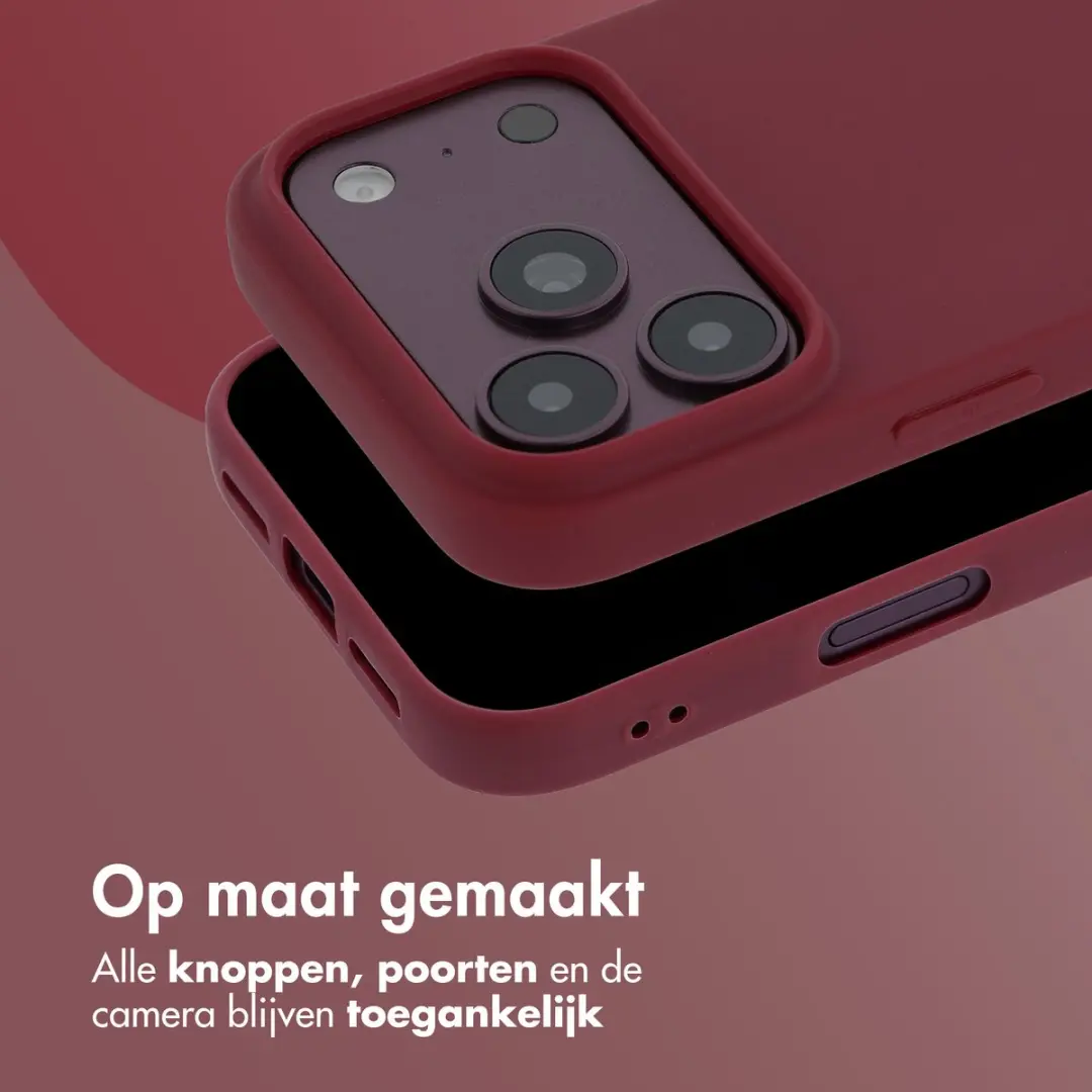 imoshion Hoesje iPhone 18/17 Pro - Bordeaux - afbeelding 4 van 5