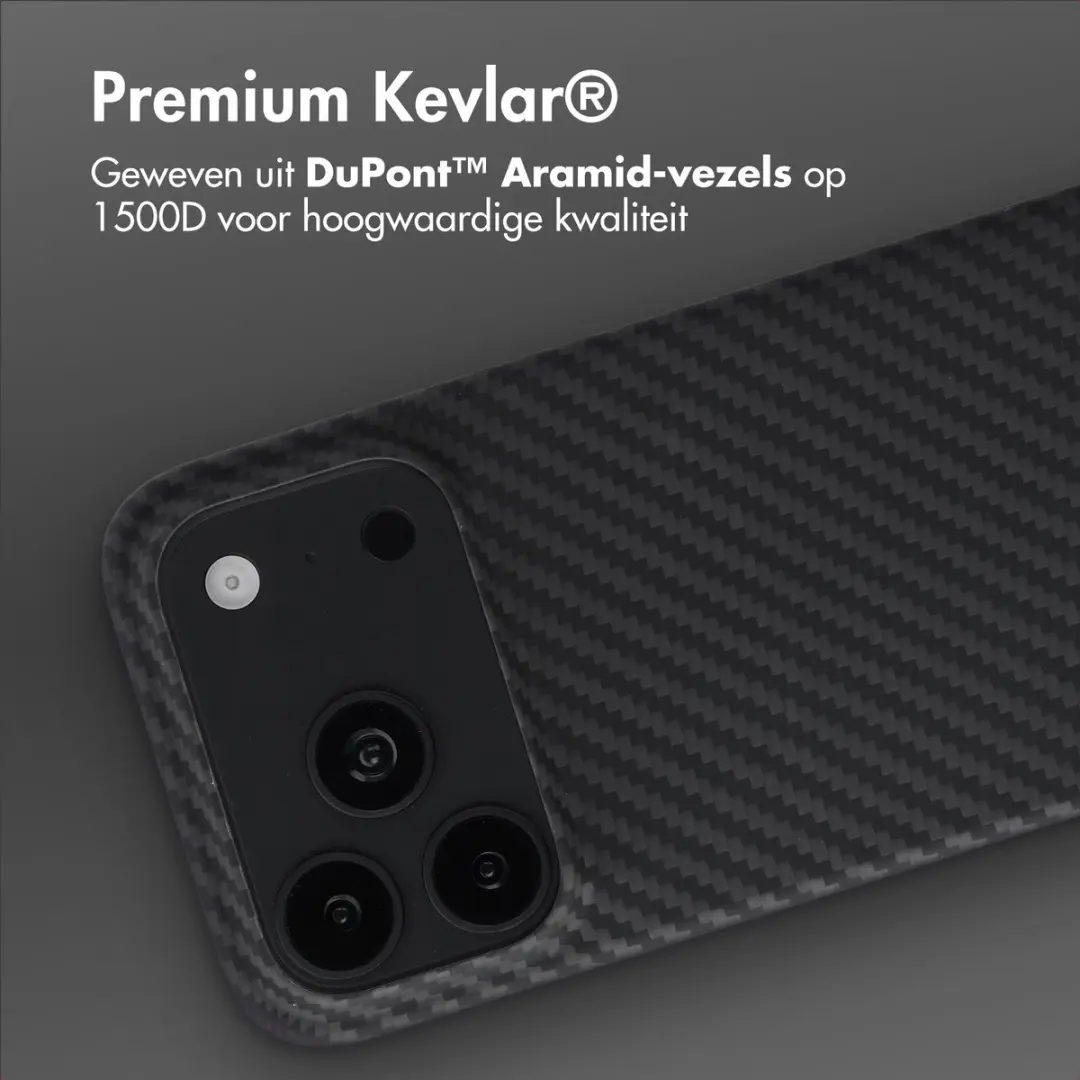 Accezz Hoesje iPhone 18/17 Pro Max - Zwart - afbeelding 2 van 6