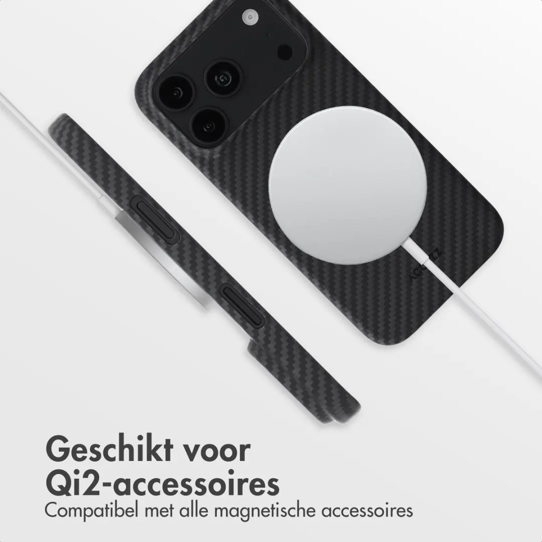 Accezz Hoesje iPhone 18/17 Pro Max - Zwart - afbeelding 4 van 6
