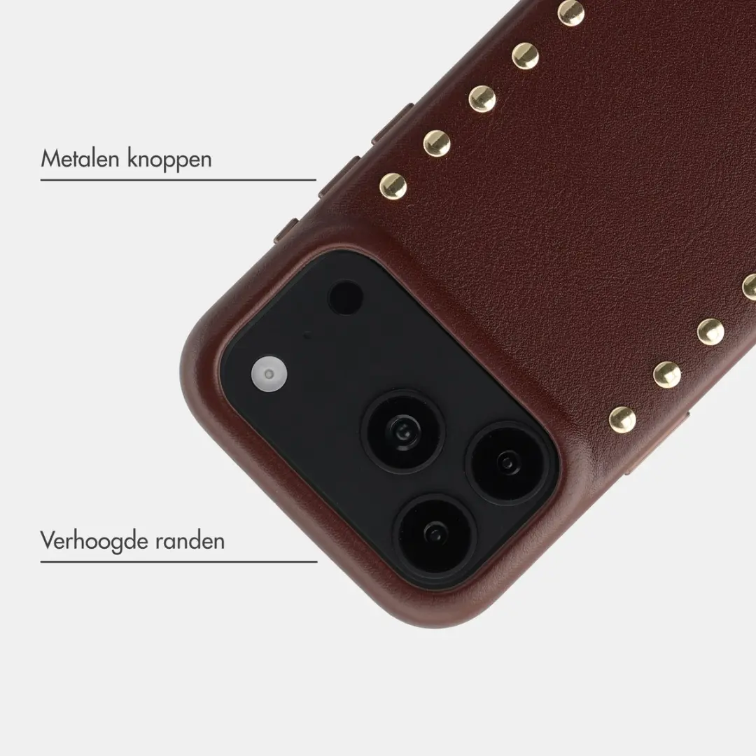 Selencia Hoesje iPhone 18/17 Pro Max - MagSafe Cacao Crush - afbeelding 4 van 6
