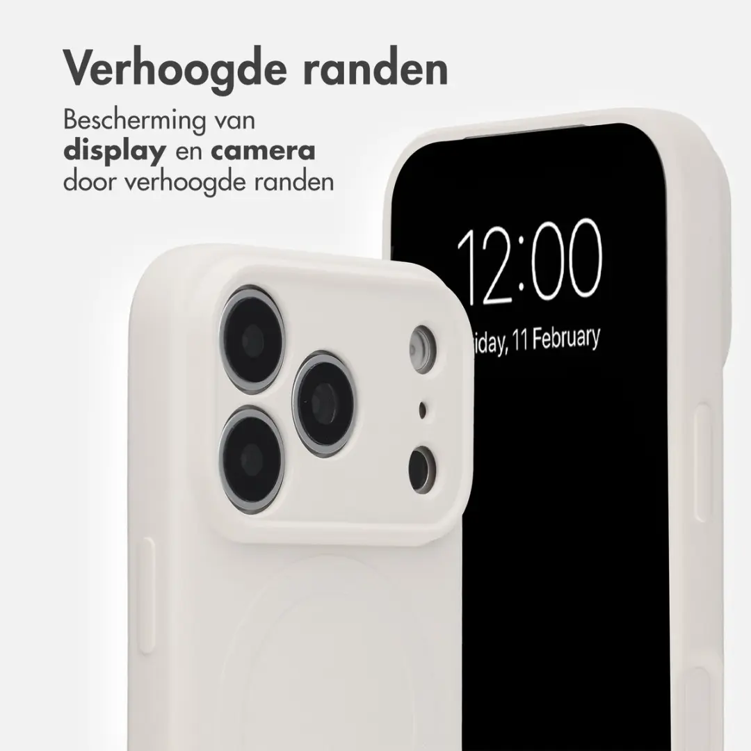 Imoshion Hoesje iPhone 18/17 Pro Max - MagSafe Beige - afbeelding 4 van 6