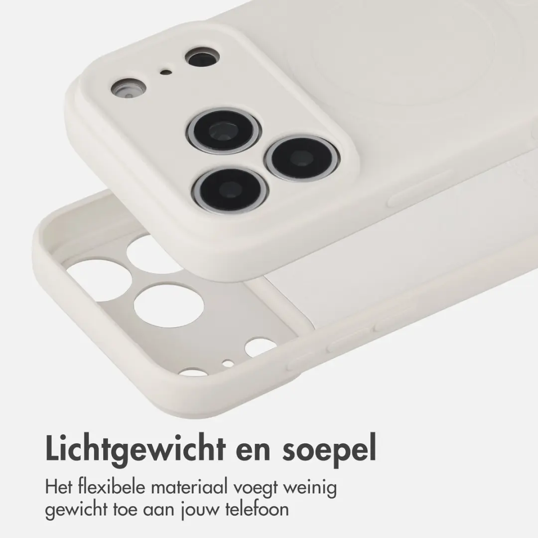 Imoshion Hoesje iPhone 18/17 Pro Max - MagSafe Beige - afbeelding 5 van 6