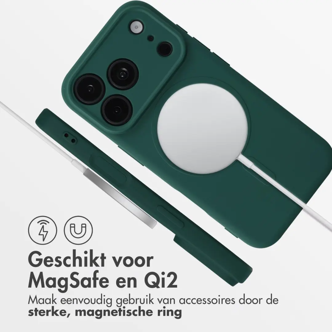 Imoshion Hoesje iPhone 18/17 Pro - Donkergroen MagSafe - afbeelding 2 van 6