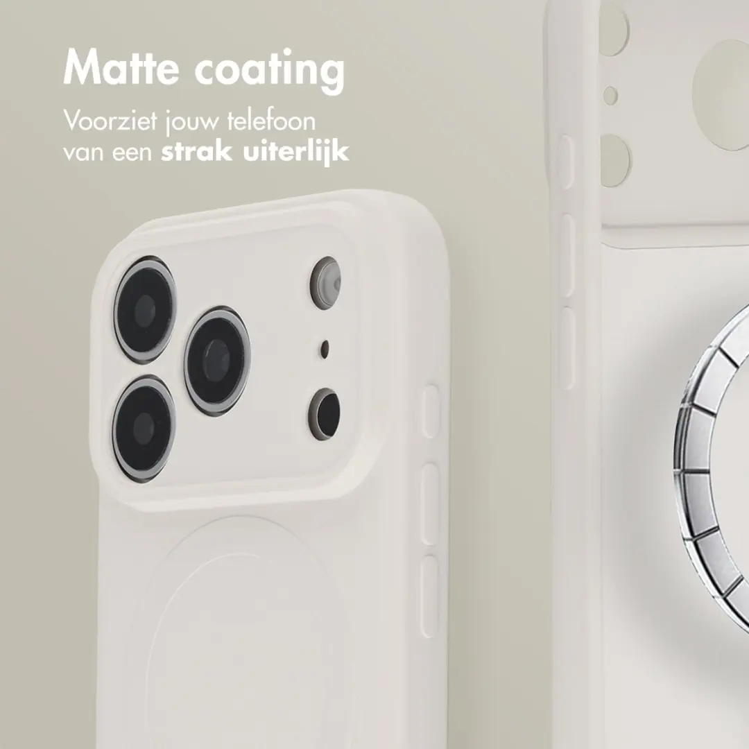Imoshion Hoesje iPhone 18 Pro/17 Pro - MagSafe Beige - afbeelding 3 van 6