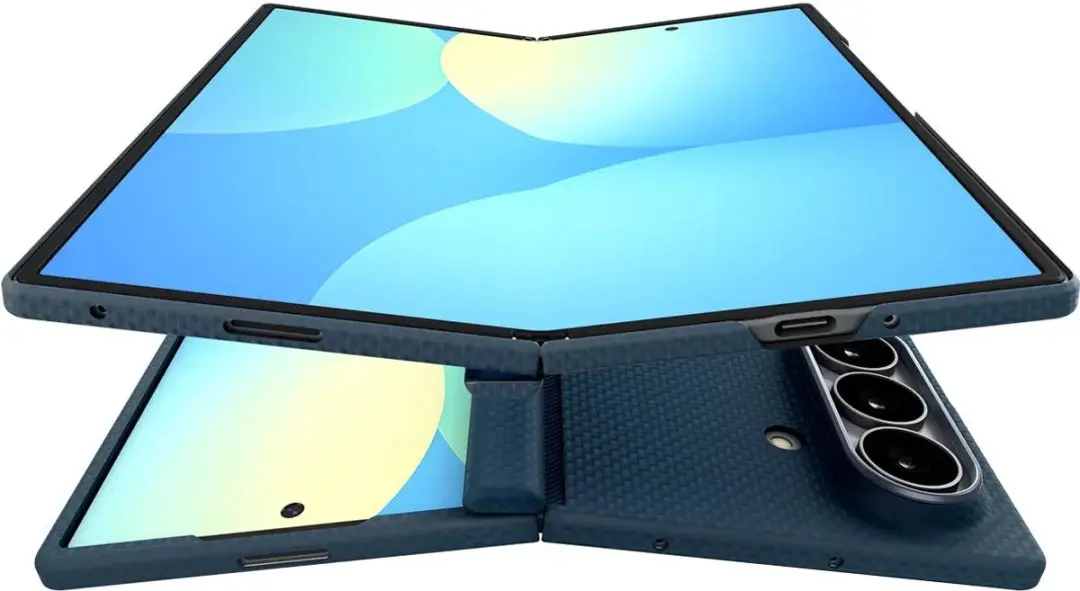 Spigen Air Skin Aramid Hoesje ACS11852 - Samsung Galaxy Z Fold8 Ultra - Navy - afbeelding 3 van 6