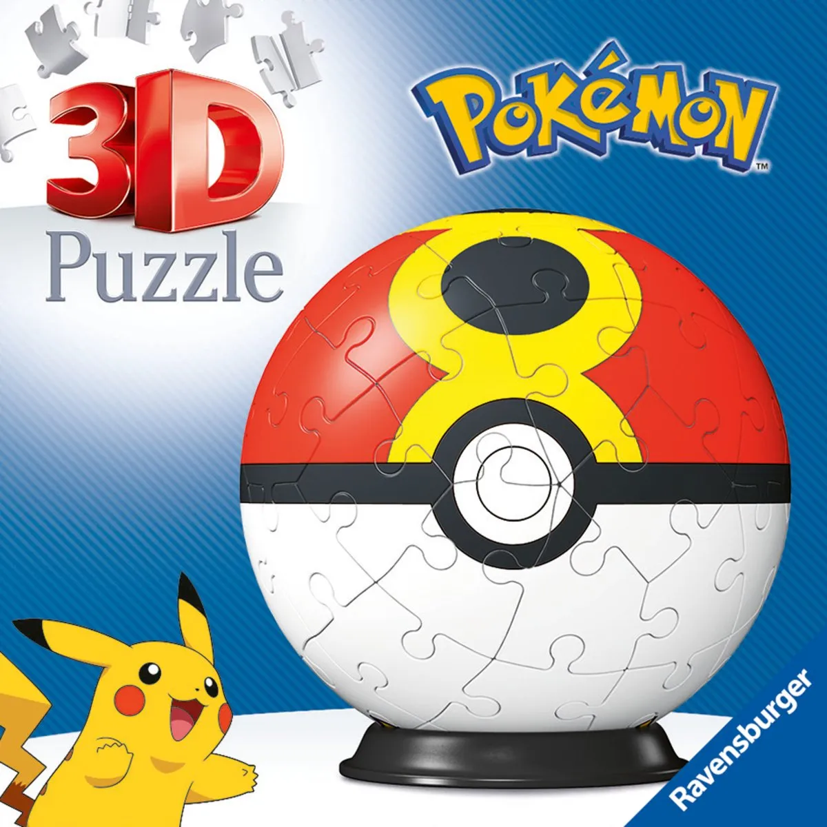 Ravensburger Pokémon Repeat Ball 3D Puzzel - 54 Stuks - Meerkleurig