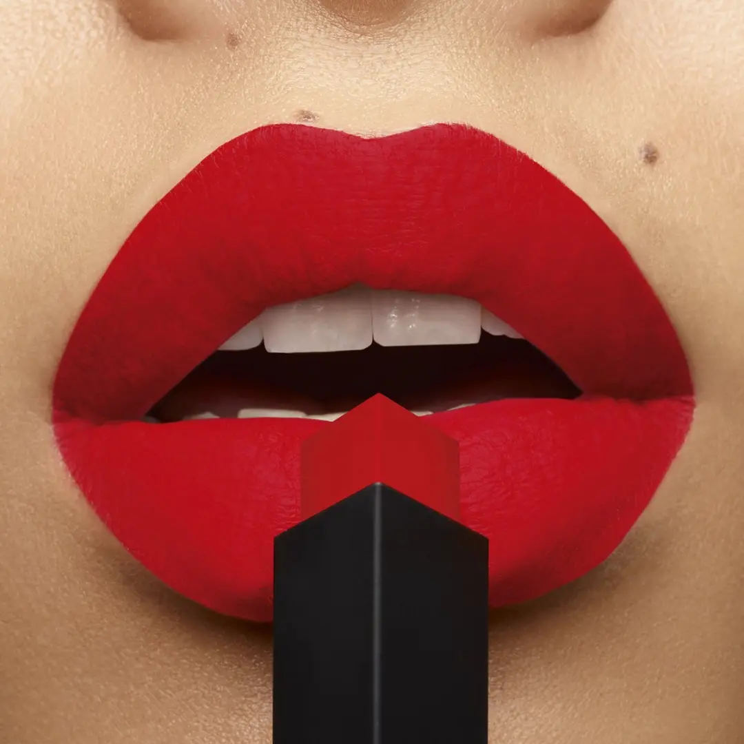Yves Saint Laurent Rouge Pur Couture The Slim Matte Lippenstift 10 Corail Antinomique - 3g - afbeelding 5 van 6