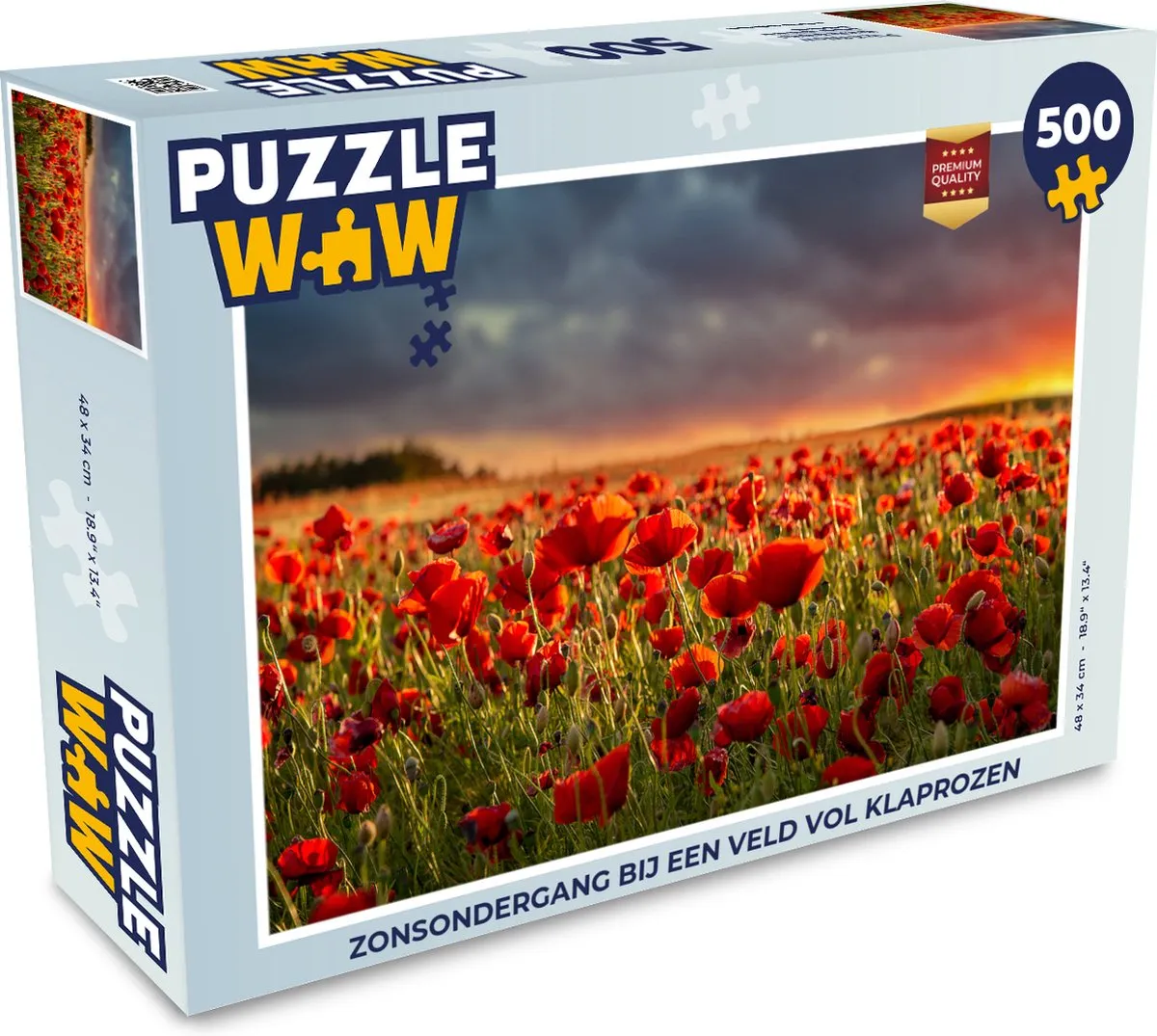 PuzzleWow Legpuzzel 500 Stuks