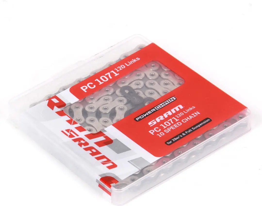 SRAM Fietsketting 10-speed 114 Schakels - PowerLock Zilver - afbeelding 3 van 6