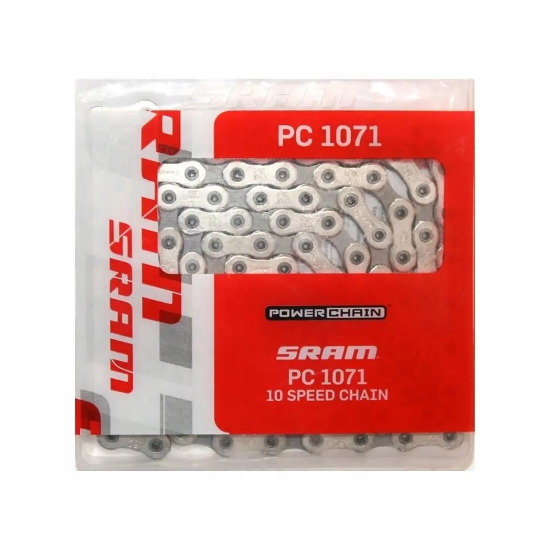 SRAM Fietsketting 10-speed 114 Schakels - PowerLock Zilver - afbeelding 2 van 6