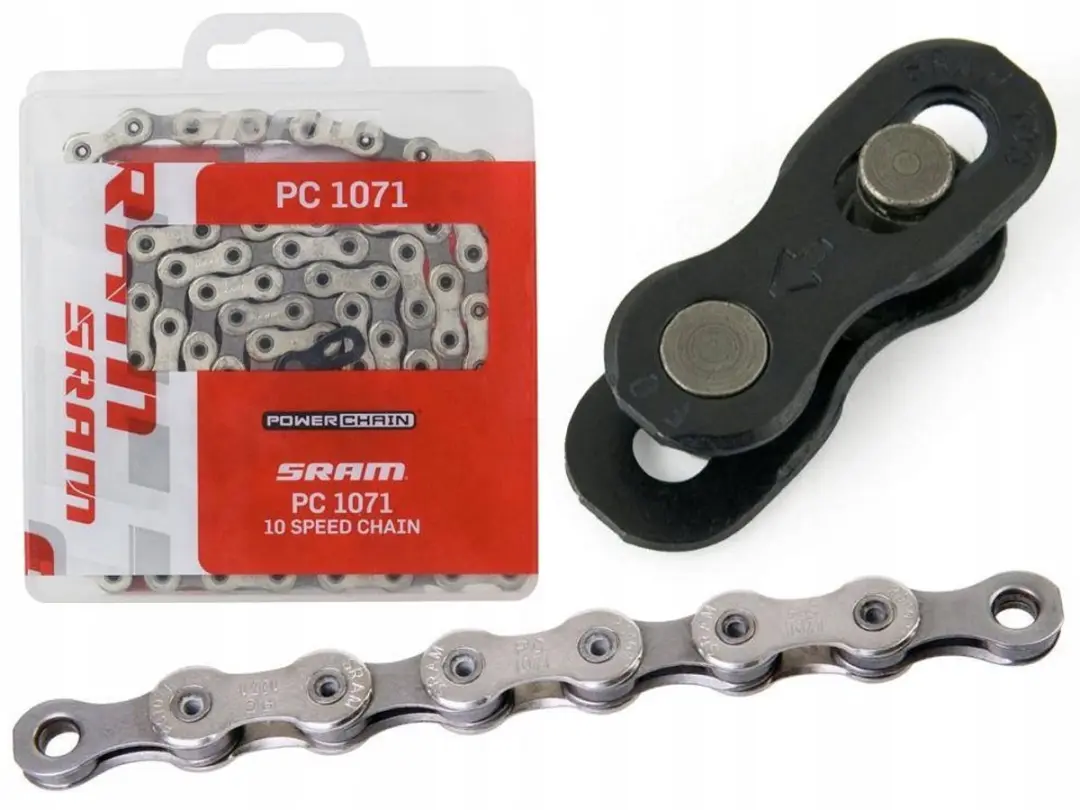 SRAM Fietsketting 10-speed 114 Schakels - PowerLock Zilver - afbeelding 5 van 6