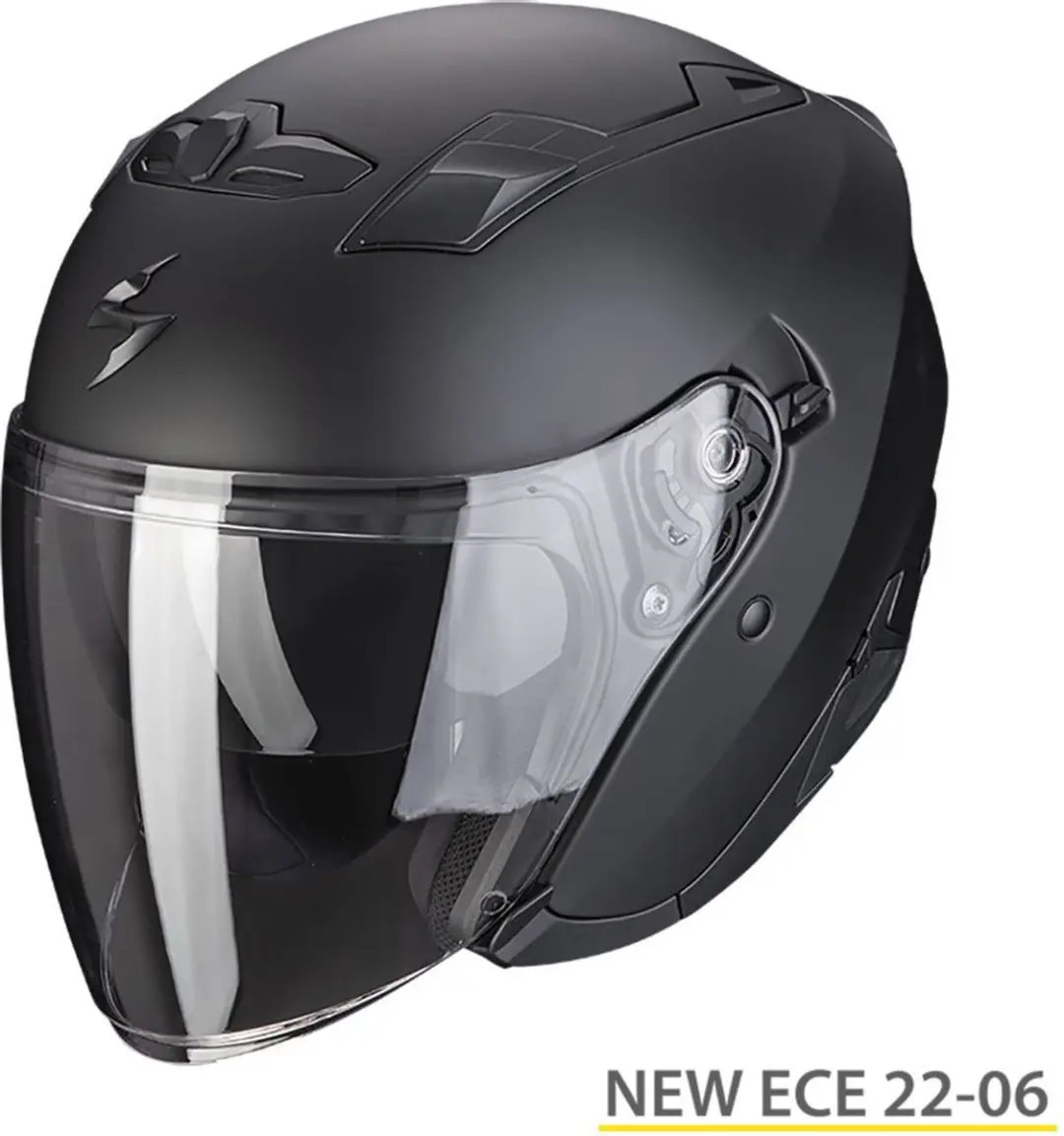 Scorpion Exo-230 Motorhelm - M - Matt Black - afbeelding 2 van 6