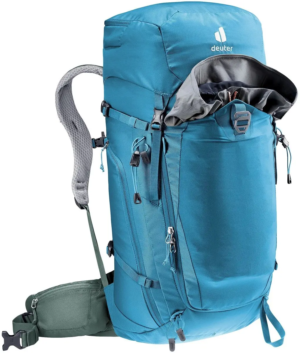 Deuter Trail Pro 36 Klimrugzak - 70cm - Blauw - afbeelding 4 van 6