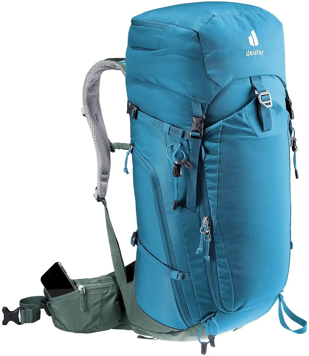 Deuter Trail Pro 36 Klimrugzak - 70cm - Blauw - afbeelding 5 van 6