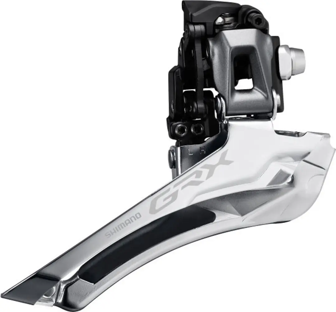 Shimano GRX FD-RX810 Voorderailleur 2x11-speed - Chroom - afbeelding 4 van 5