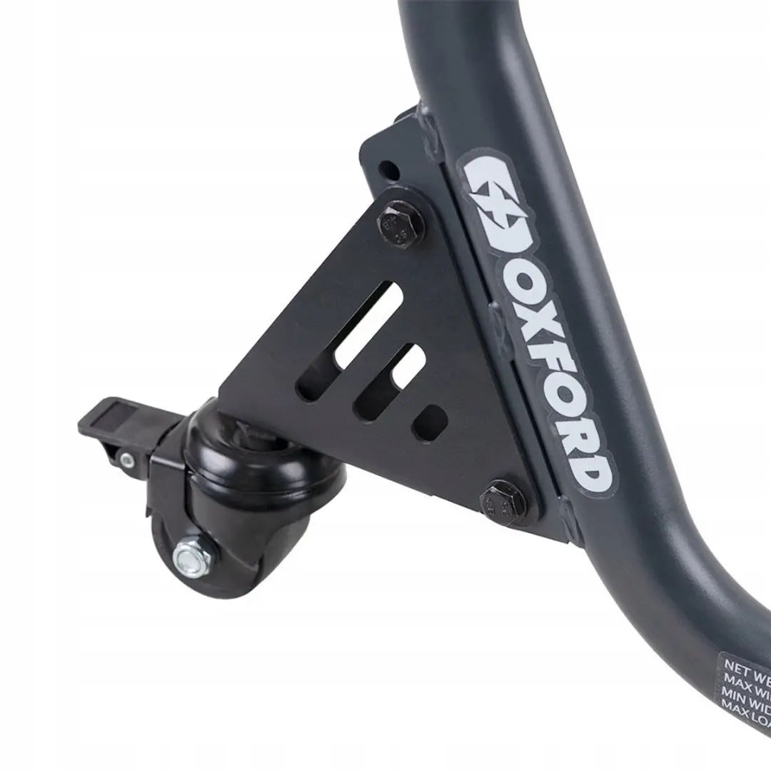 Oxford ZERO-G OX295 Motorfietslift Voorwiel - Zilver