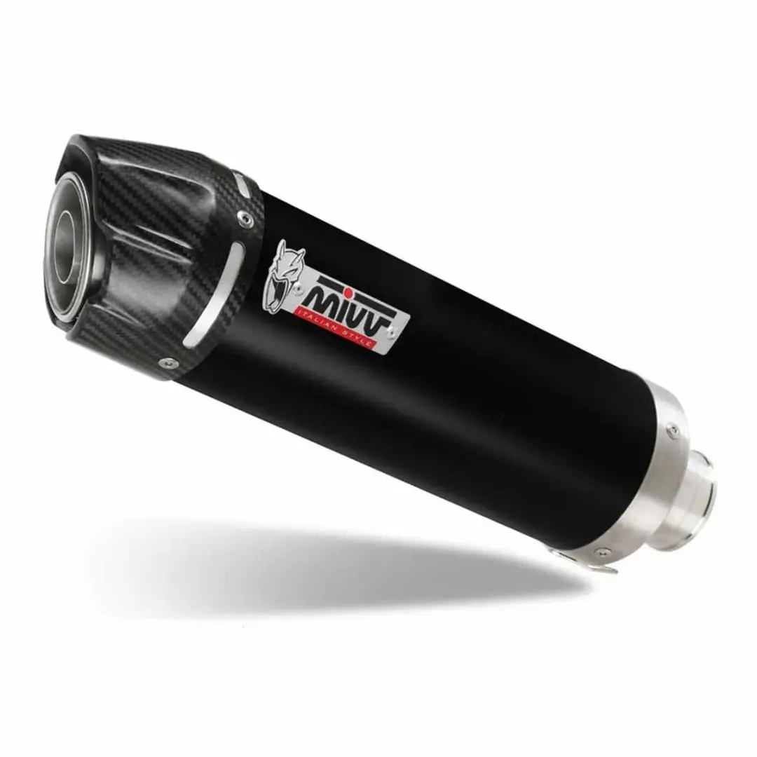 Mivv GP Kawasaki Ninja 300/Z300 Slip-On Uitlaatdemper - Zilver - afbeelding 4 van 4