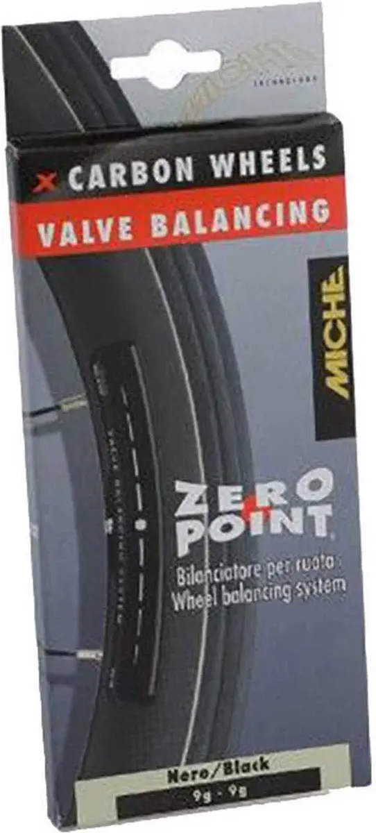 Miche wieluitbalanceer sticker zero point transp. 9gr.-9gr.