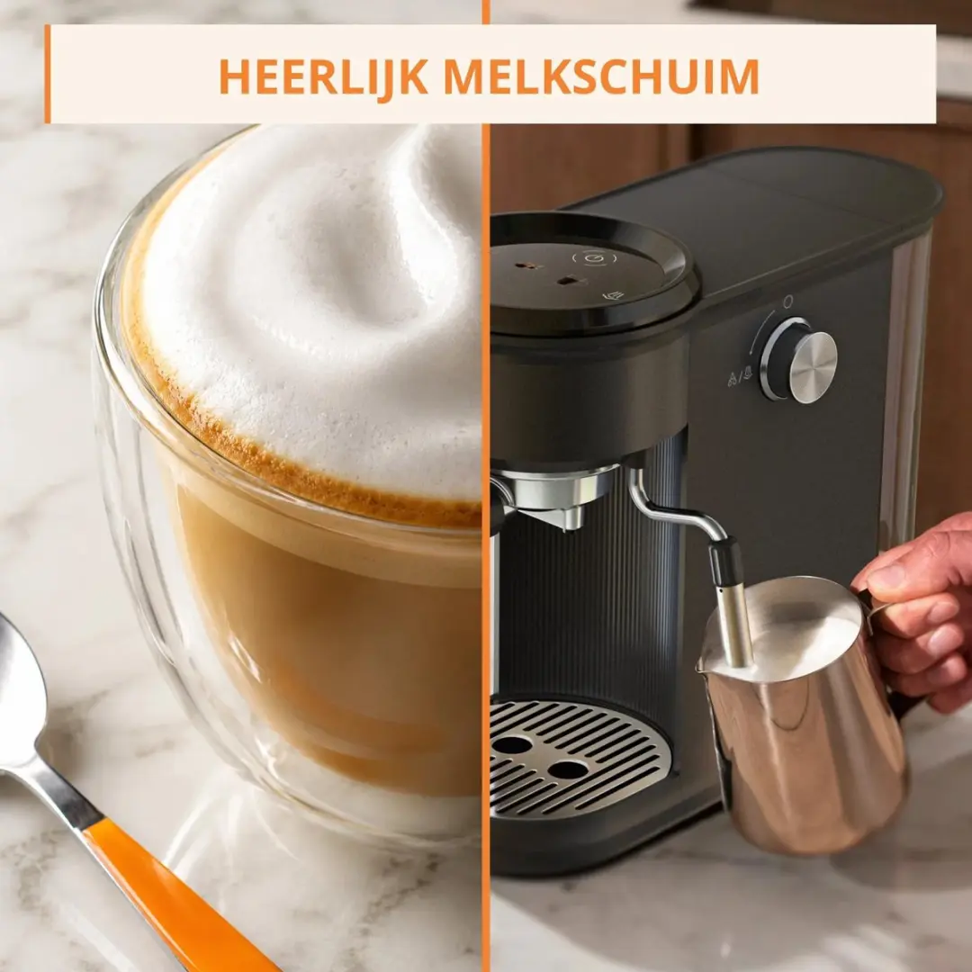 Krups Mini Maestro XP3508 Pistonmachine - 20 bar - 2 Kopjes - Zwart - afbeelding 5 van 6