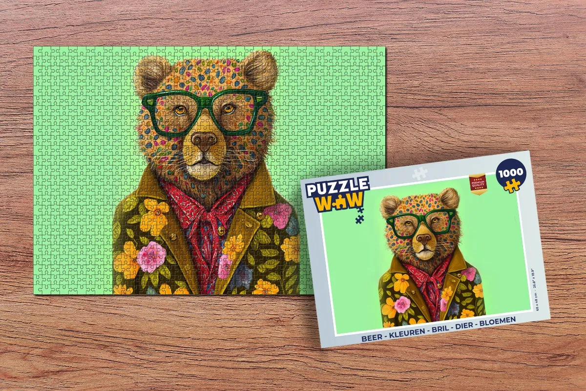 PuzzleWow Puzzel 1000 Stuks - Multicolor