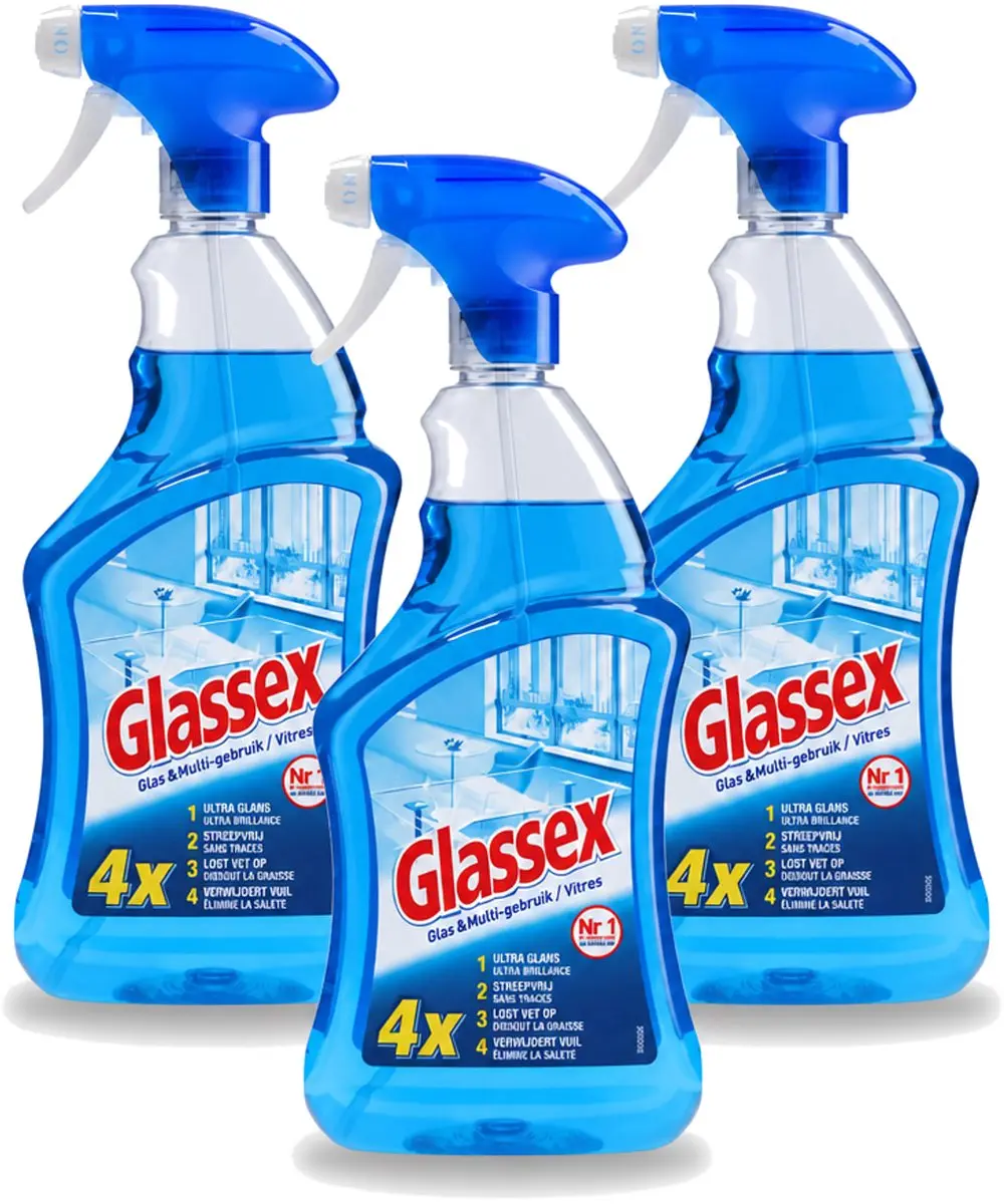 3 x Glassex