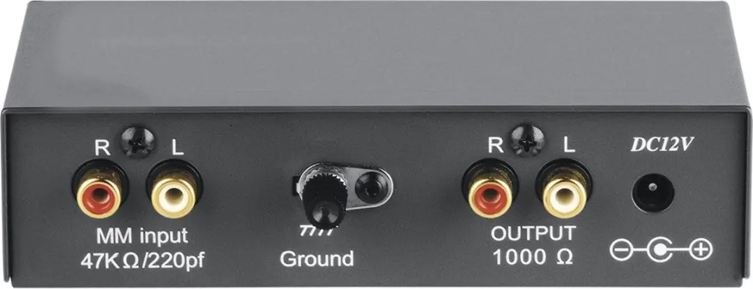 Hama PA-506 Phono Voorversterker - RIAA - Zwart - afbeelding 4 van 6