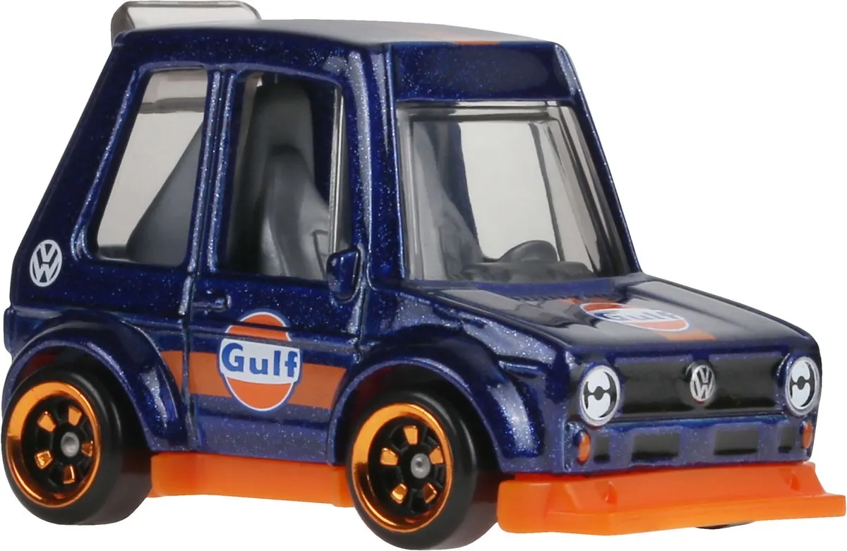 Hot Wheels JCB62 Auto - Donkerblauw/Oranje