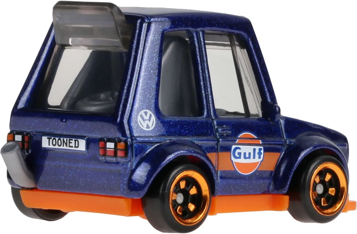 Hot Wheels JCB62 Auto - Donkerblauw/Oranje