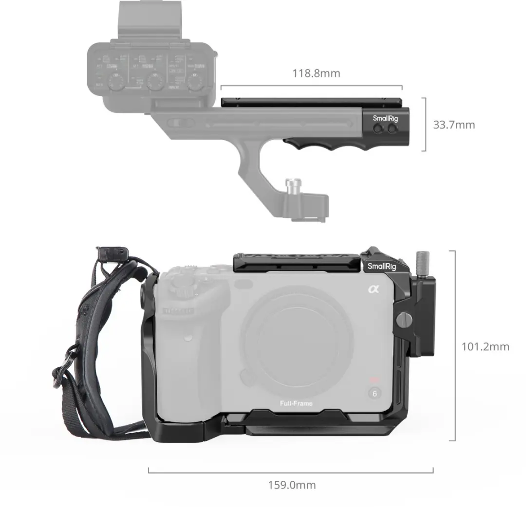Smallrig 4184B Handheld Cage Kit Sony FX30/FX3