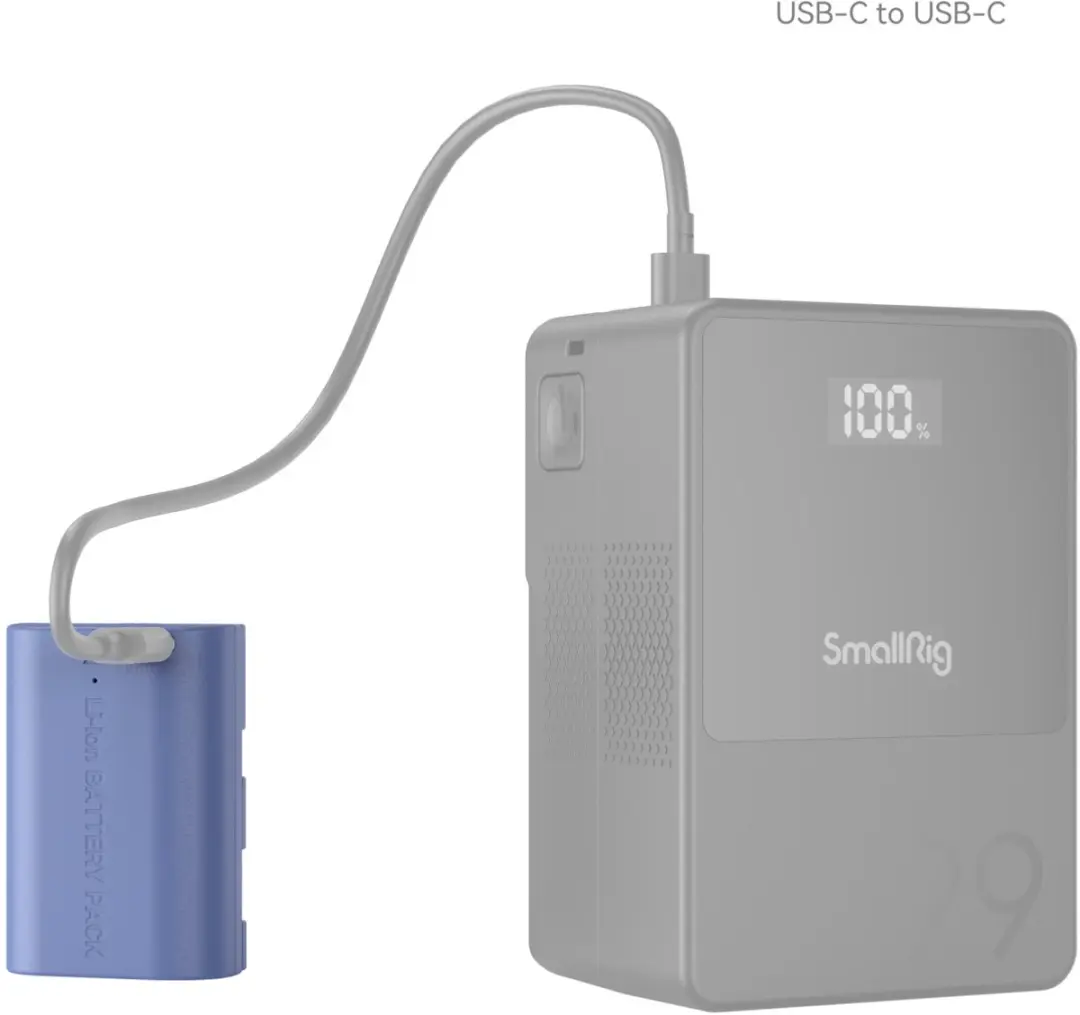 SmallRig 5406 USB-C Accu - 2520mAh - Canon LP-E6P