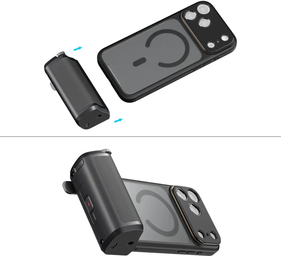 SmallRig 5553 FilMov Grip Set iPhone 17 Pro - Black