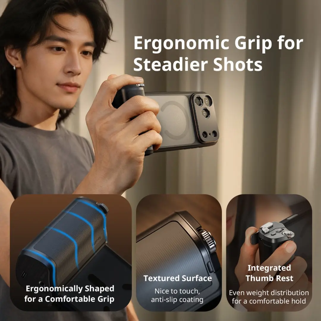 SmallRig 5554 FilMov Grip Set iPhone 17 Pro Max - Black
