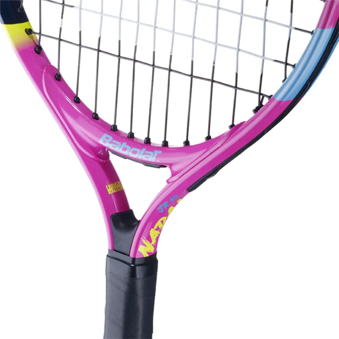 Babolat Rafa Junior 19inch Tennisracket - Paars/Geel - afbeelding 3 van 5