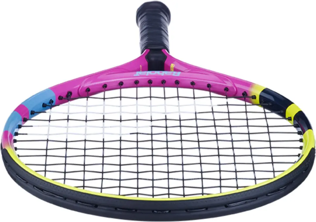 Babolat Rafa Junior 19inch Tennisracket - Paars/Geel - afbeelding 4 van 5