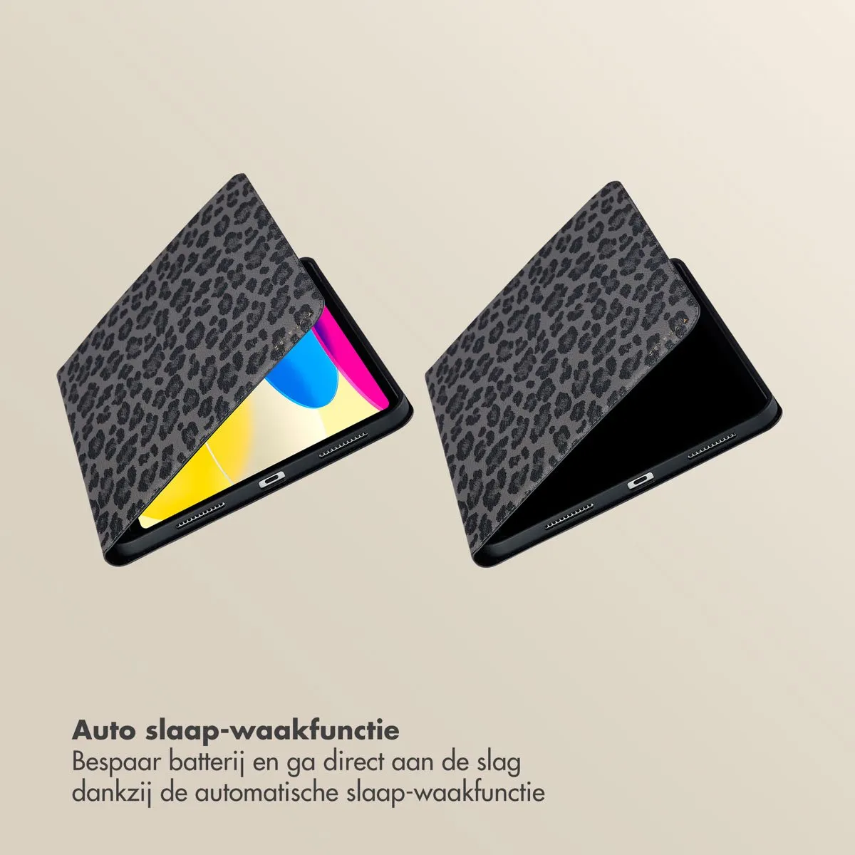 Selencia SH00084460 Tablethoes - iPad 10/11 10.9" - Zwart - afbeelding 6 van 6