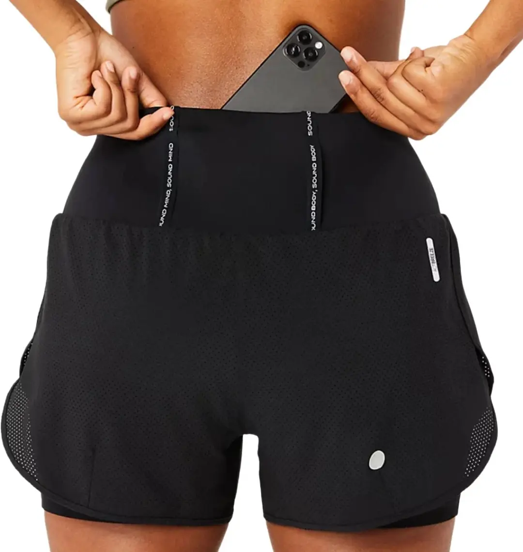 ASICS Road 2-in-1 Korte Broek - Zwart - XL - afbeelding 2 van 2