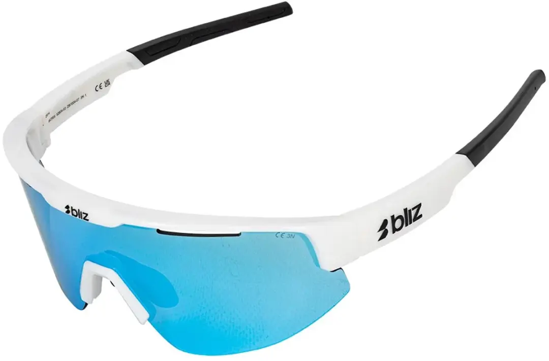 Bliz Matrix Fietsbril - Wit - Diverse Lenzen