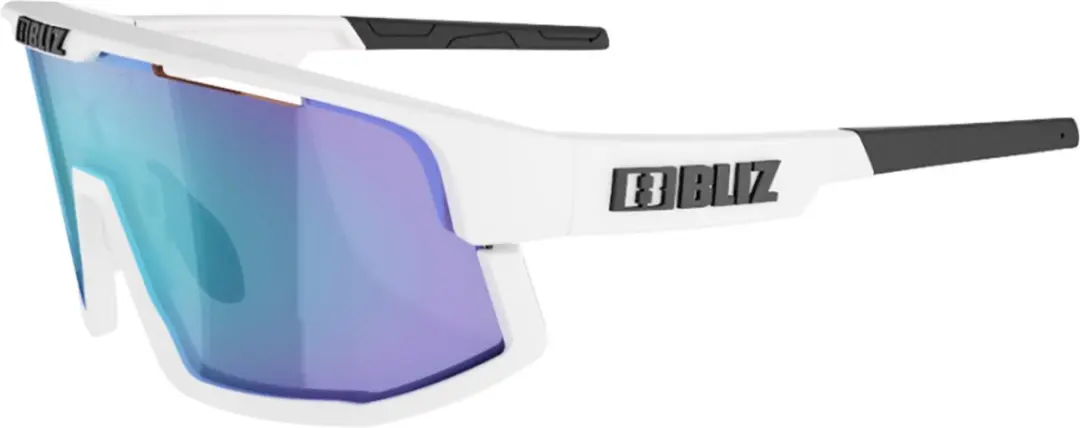 Bliz Vision Sportbril OZB7001-04 - Matte White/Smoke & Blue Mirror - afbeelding 6 van 6