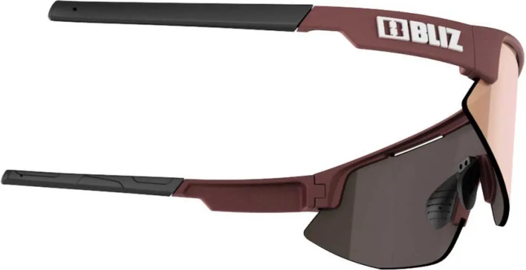 Bliz Matrix Small Fietsbril - Bruin - Zwart/Wit