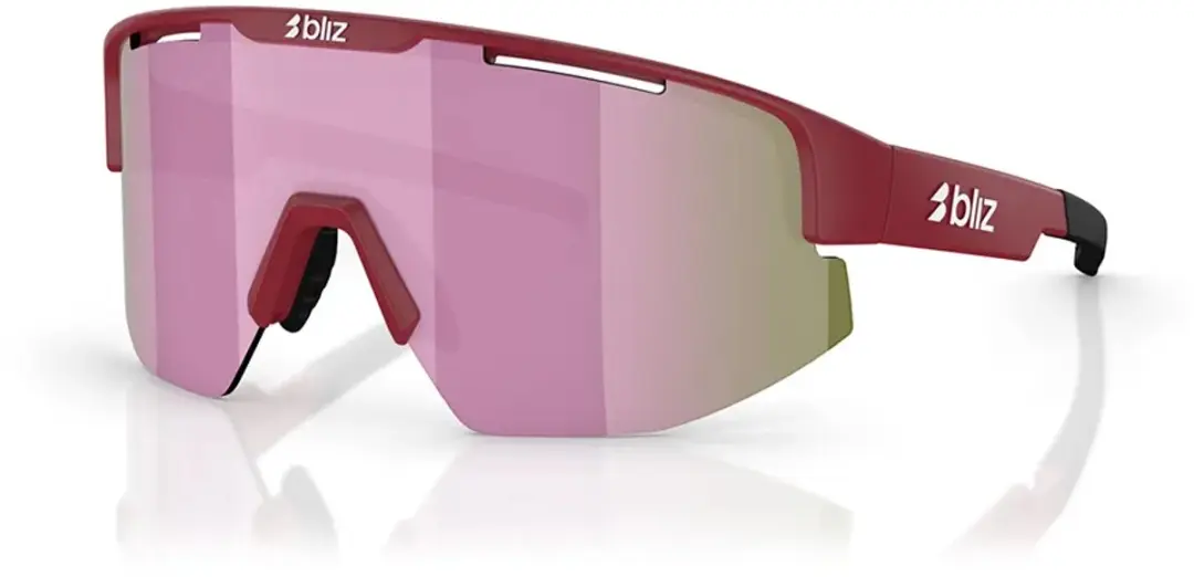 Bliz Matrix Small Fietsbril - Bruin - Zwart/Wit